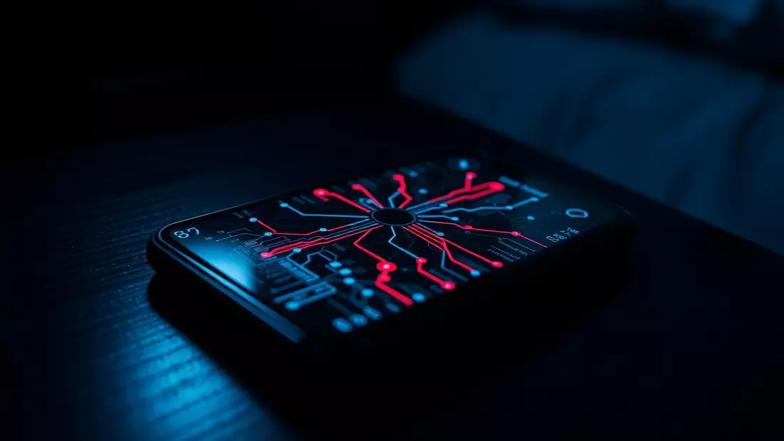 Smartphones: Nachts laufen die Datenströme heiß - Bild: über boerse-global.de