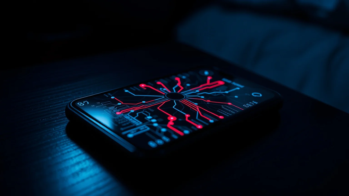 Smartphones: Nachts laufen die Datenströme heiß - Foto: über boerse-global.de