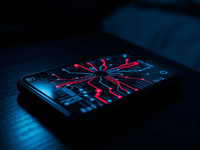 Smartphones: Nachts laufen die Datenströme heiß - Foto: über boerse-global.de