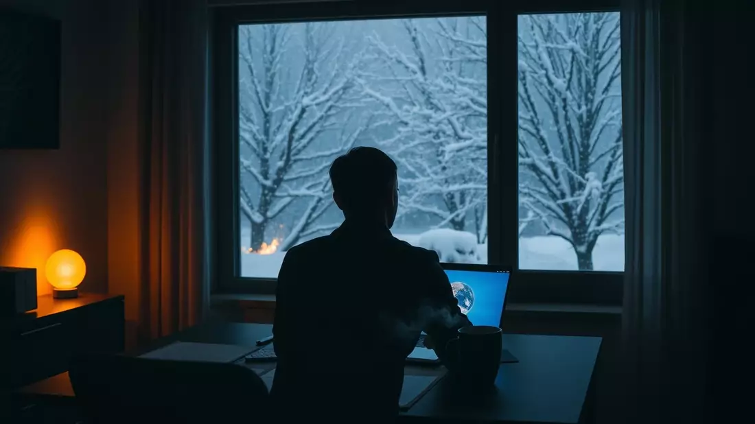 Wintersturm testet die Grenzen der digitalen Arbeit - Bild: über boerse-global.de