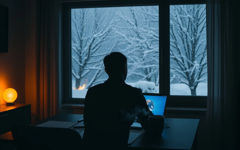 Wintersturm testet die Grenzen der digitalen Arbeit - Foto: über boerse-global.de