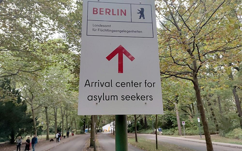 Ankunftszentrum für Flüchtlinge (Archiv) - Foto: via dts Nachrichtenagentur