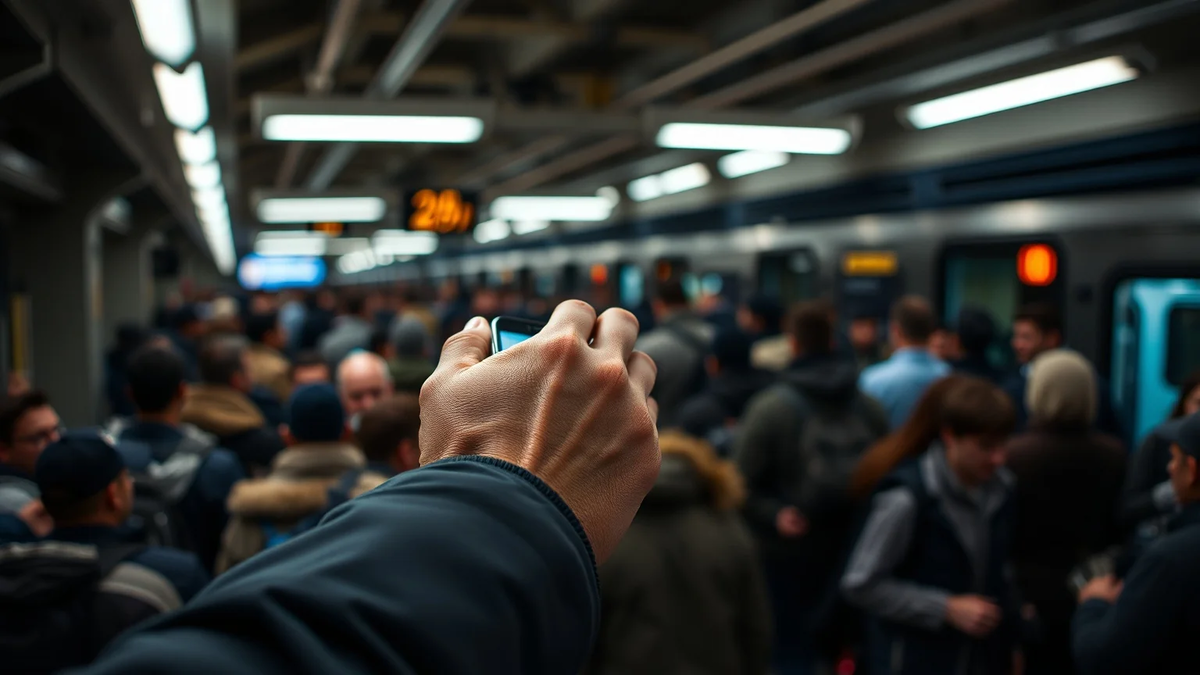 Bundespolizei warnt vor Smartphone-Diebstahl in Menschenmengen - Foto: über boerse-global.de