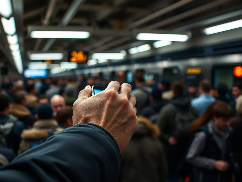 Bundespolizei warnt vor Smartphone-Diebstahl in Menschenmengen - Foto: über boerse-global.de