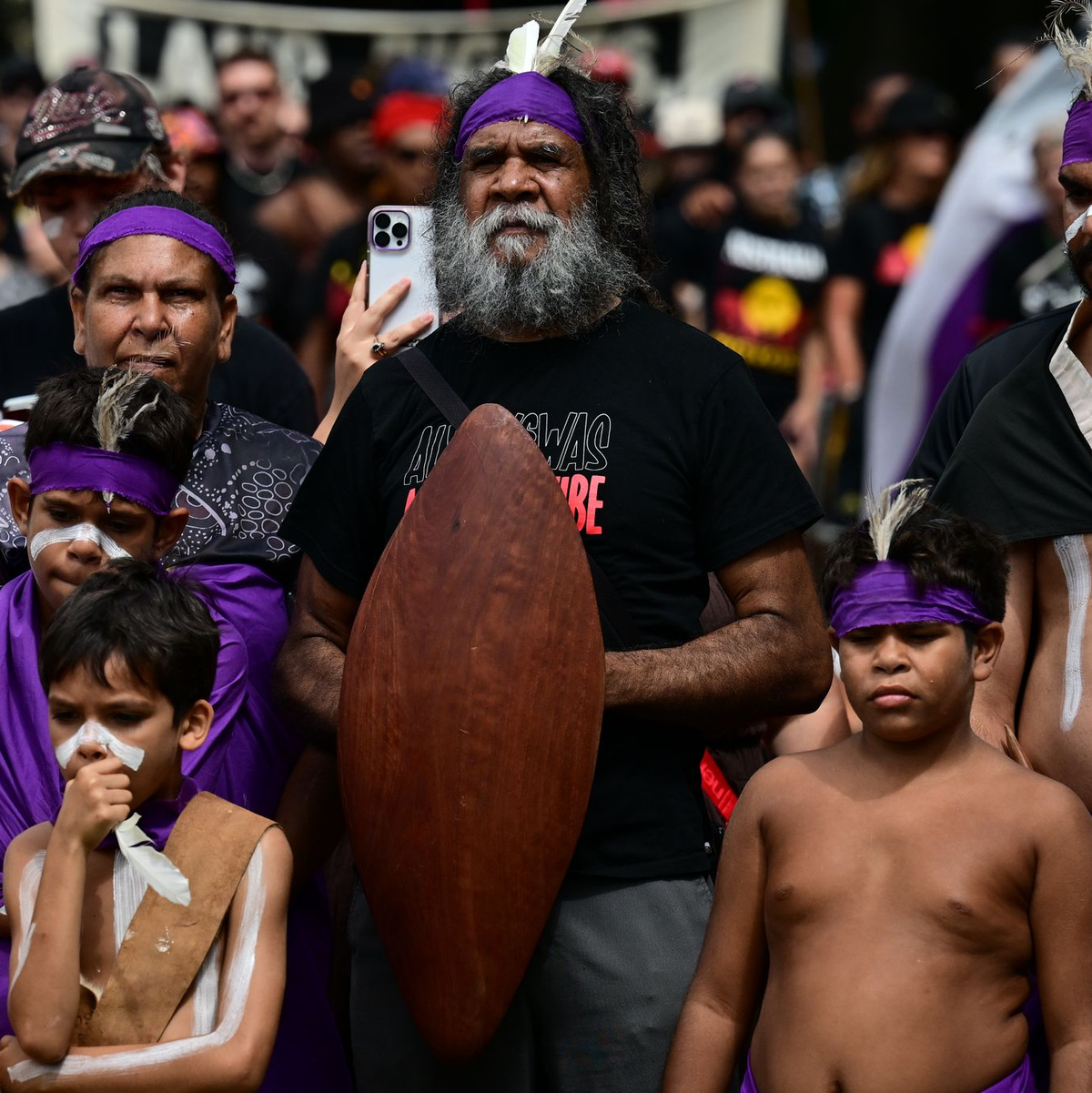 Die Kolonisierung war der Auftakt zur Unterdrückung der australischen Aborigines, einer der ältesten Kulturen der Welt. - Foto: Dean Lewins/AAP/dpa