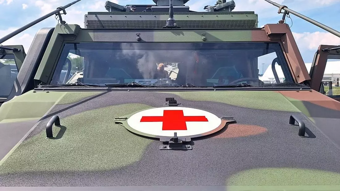 Sanitätsfahrzeug der Bundeswehr (Archiv) - Bild: via dts Nachrichtenagentur