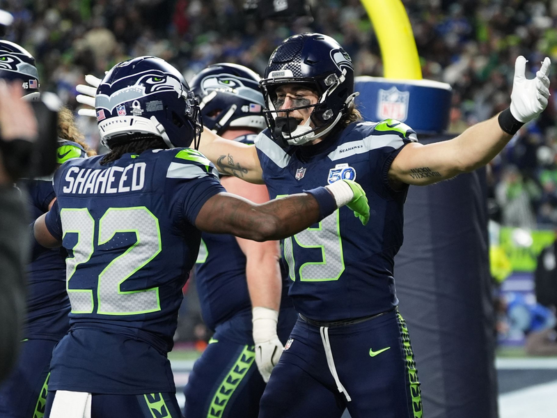 Die Seahawks stehen zum vierten Mal in ihrer Geschichte im Super Bowl - Foto: Lindsey Wasson/AP/dpa