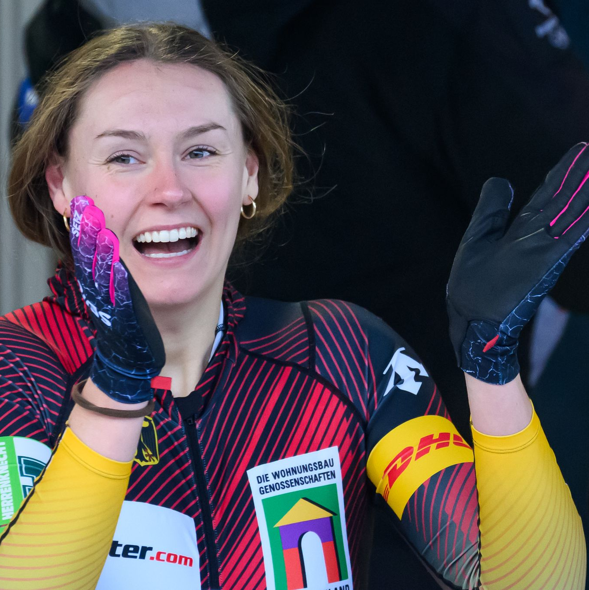 Wird Bob-Olympiasiegerin Laura Nolte Fahnenträgerin für Deutschland sein? (Archivbild) - Foto: Robert Michael/dpa
