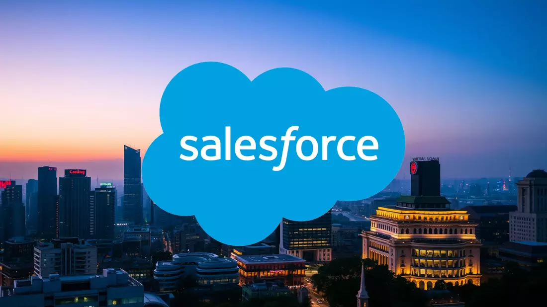Salesforce Stock Gains Momentum from AI Developments and Analyst Confidence Illustration mit AI erstellt übermittelt durch boerse-global.de