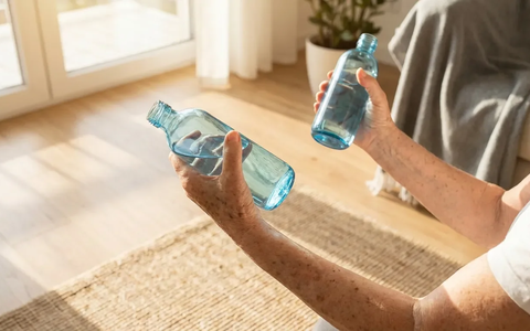 Wasserflaschen-Training: So bekämpfen Senioren den Muskelschwund - Foto: über boerse-global.de