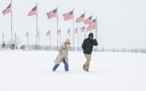 Der Winter hat die USA weitgehend in Griff. In mehreren Bundesstaaten forderten eisige Kälte und Sturm bereits Tote.  - Foto: Mehmet Eser/ZUMA Press Wire/dpa