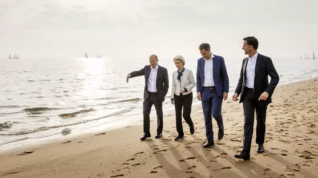 So fing alles an: In Esbjerg, Dänemark, fand der erste Nordsee-Gipfel statt. - Bild: Sem Van Der Wal/ANP/dpa