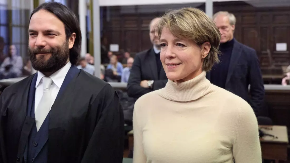 Christina Block ließ sich im Sorgerechtsstreit von einem Psychologen beraten. - Bild: Georg Wendt/dpa