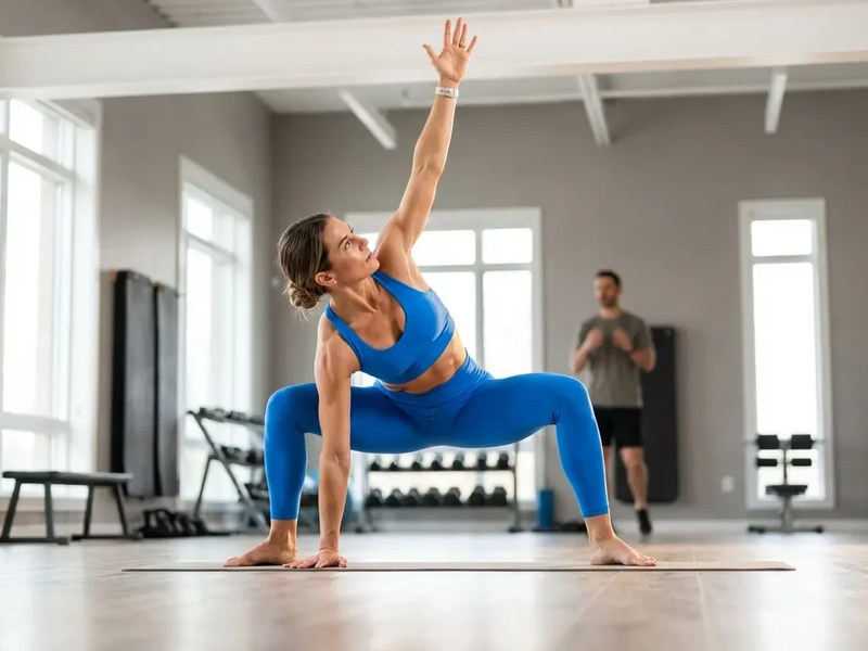 Sumo-Squat mit Rotation: Der Ganzkörper-Flow für mehr Beweglichkeit - Foto: über boerse-global.de