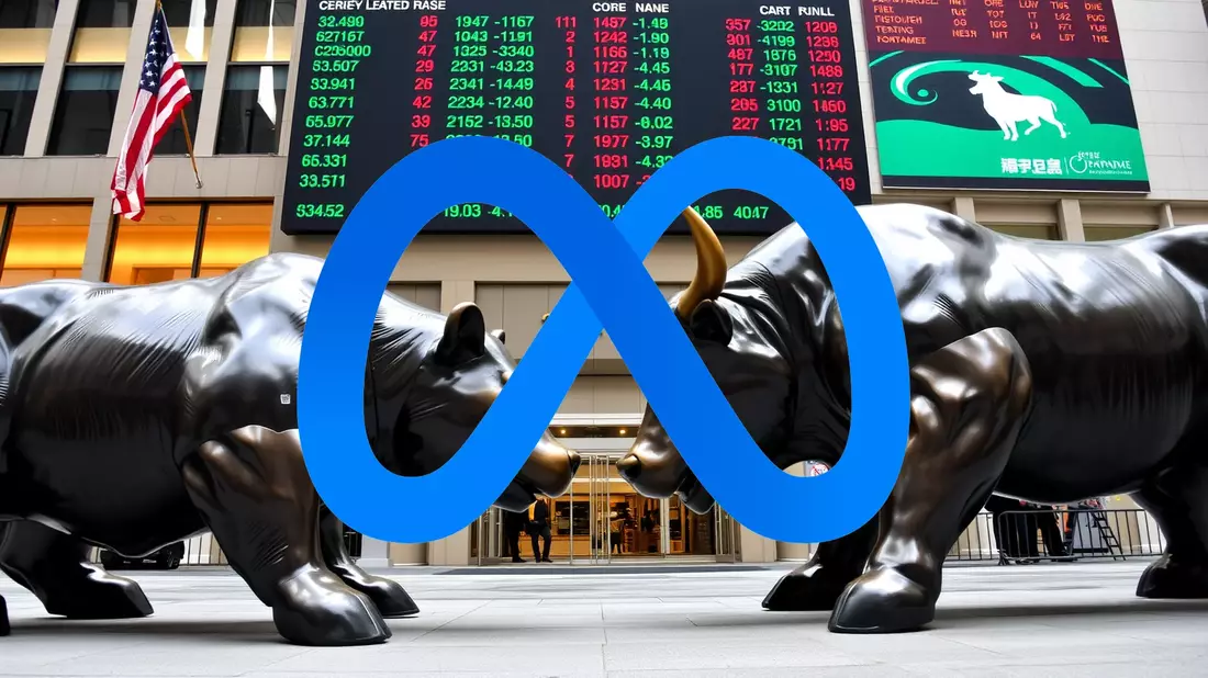 Meta: Optimismo Analítico Enfrenta Nubarrones Legales Illustration mit AI erstellt übermittelt durch boerse-global.de