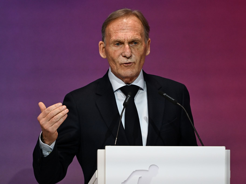 Ligapräsident Hans-Joachim Watzke: mahnende Worte beim DFL-Neujahrsempfang. - Foto: Florian Wiegand/dpa