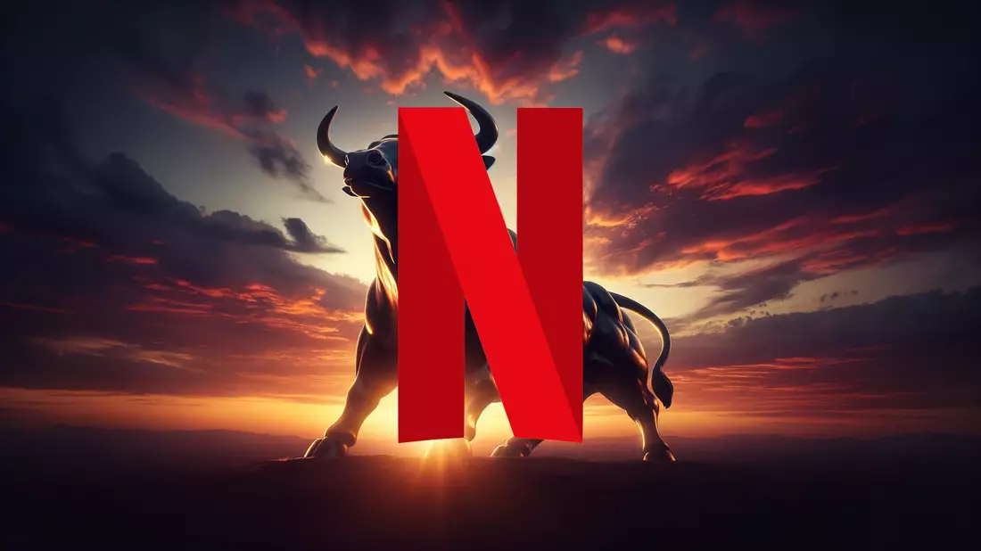 Netflix: La incertidumbre de una fusión multimillonaria presiona al gigante del streaming Illustration mit AI erstellt übermittelt durch boerse-global.de