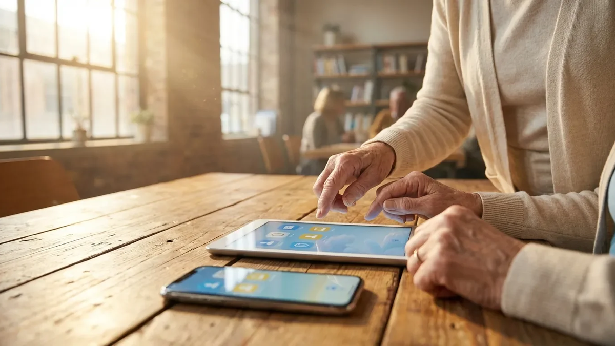 Digital-Kompass: Wegweiser für Senioren in der digitalen Welt gesichert - Foto: über boerse-global.de