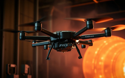 FireDrone: Schweizer Roboter-Drohne dringt ins Feuer ein - Foto: über boerse-global.de