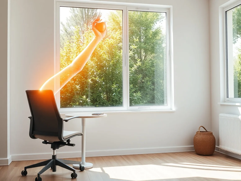 Äpfel pflücken: Einfache Übung gegen Rückenschmerzen - Foto: über boerse-global.de