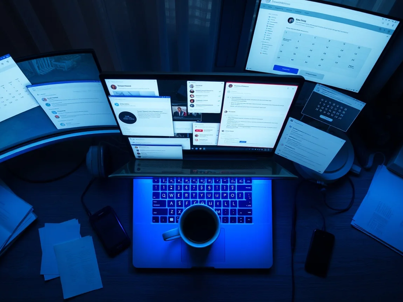 Studie: Deutsche Arbeitnehmer schaffen nur noch zwei bis drei Stunden Fokus am Tag - Foto: über boerse-global.de