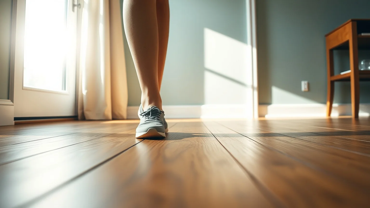 Tandem-Stand: Einfache Übung senkt Sturzrisiko deutlich - Foto: über boerse-global.de