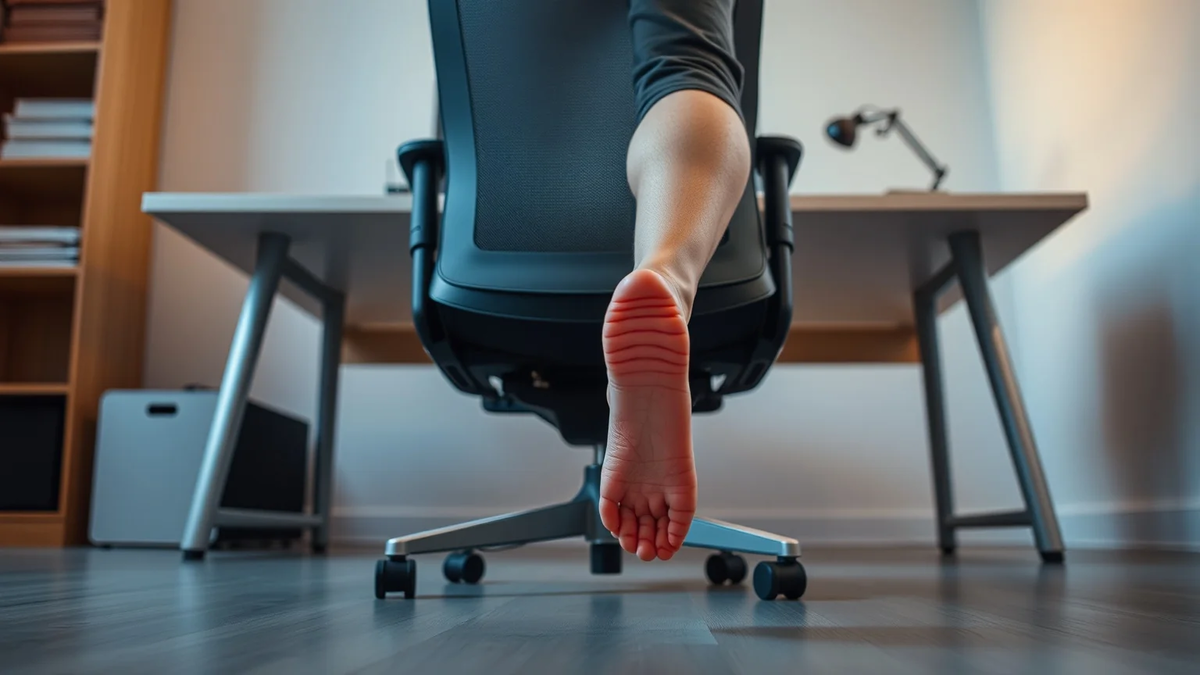 Marschieren im Sitzen: Mini-Übung gegen die Sitz-Epidemie - Foto: über boerse-global.de