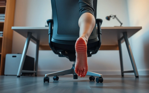 Marschieren im Sitzen: Mini-Übung gegen die Sitz-Epidemie - Foto: über boerse-global.de