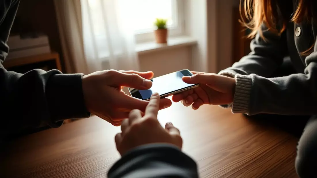 Smartphone für Kinder: So gelingt der sichere Start Illustration mit AI erstellt übermittelt durch boerse-global.de