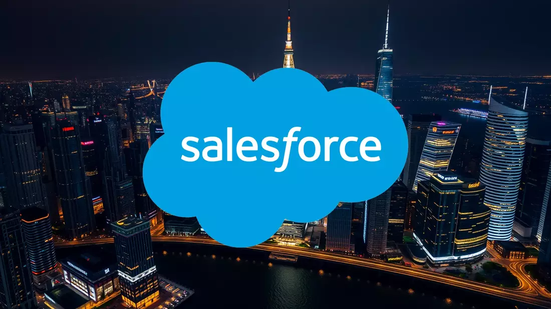 Salesforce Stock Gains Momentum with Major Government Contract Illustration mit AI erstellt übermittelt durch boerse-global.de