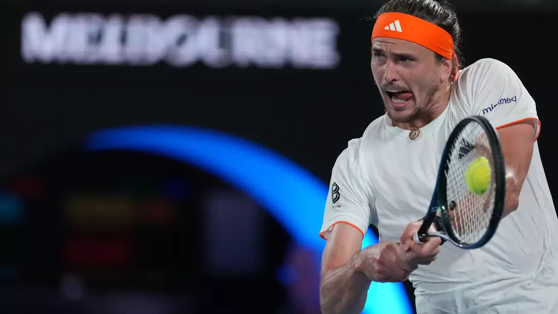 Alexander Zverev steht bei den Australian Open im Halbfinale. - Bild: Asanka Brendon Ratnayake/AP/dpa