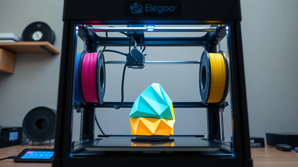 Elegoo Centauri Carbon 2 Combo: Vierfarben-3D-Druck für unter 500 Euro - Foto: über boerse-global.de