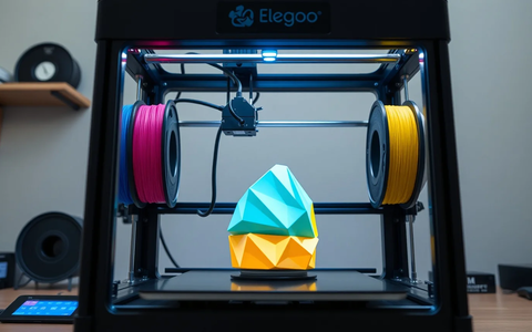 Elegoo Centauri Carbon 2 Combo: Vierfarben-3D-Druck für unter 500 Euro - Foto: über boerse-global.de