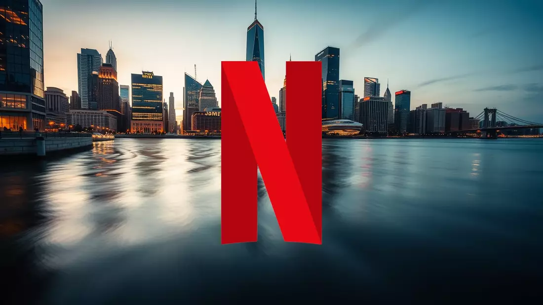 Netflix Shares Under Pressure Amid Record Acquisition Plans Illustration mit AI erstellt übermittelt durch boerse-global.de