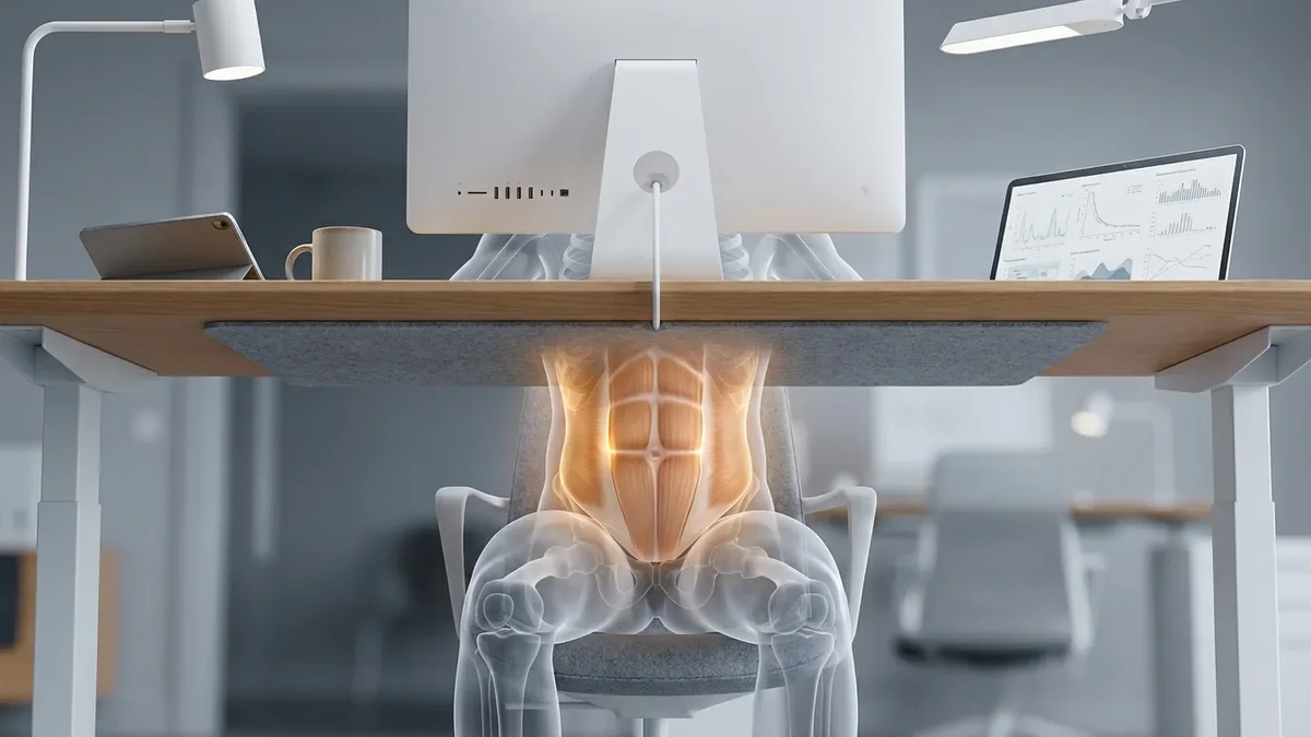 Isometrische Übungen: Das unsichtbare Büro-Workout 2026 - Foto: über boerse-global.de