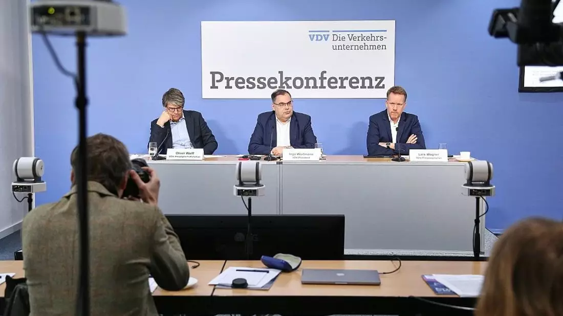 Verband Deutscher Verkehrsunternehmen am 27.01.2026 - Bild: via dts Nachrichtenagentur