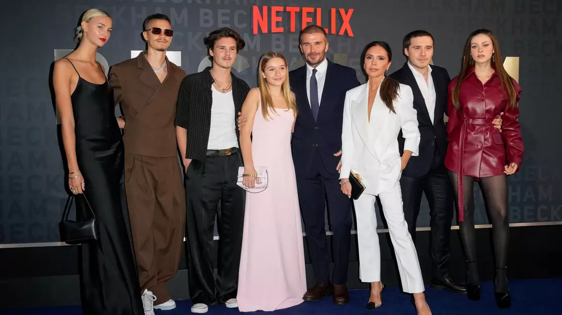Im Herbst 2023 zeigte sich die Familie noch vereint. (Archivbild) - Bild: Scott Garfitt/AP/dpa