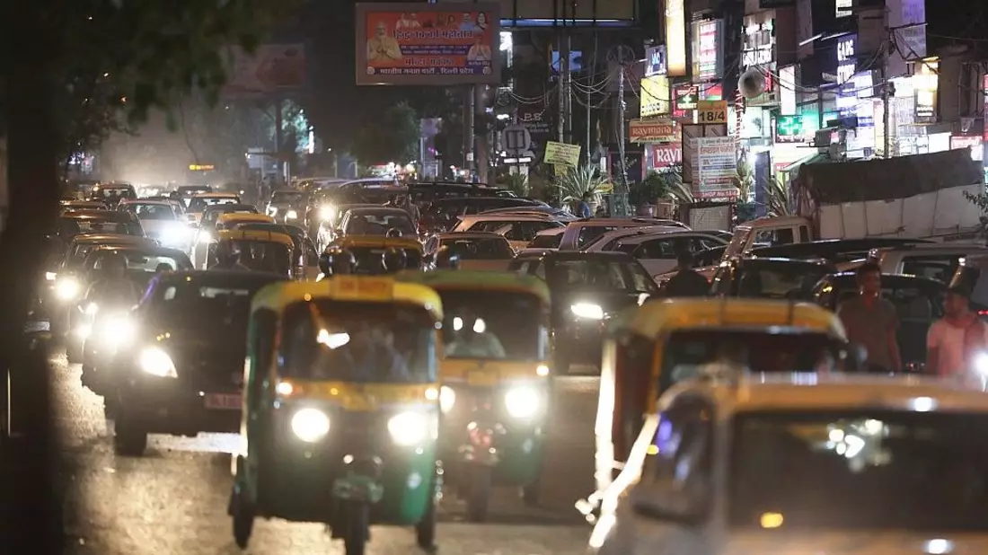 Straßenszene in Neu-Delhi (Archiv) - Bild: via dts Nachrichtenagentur