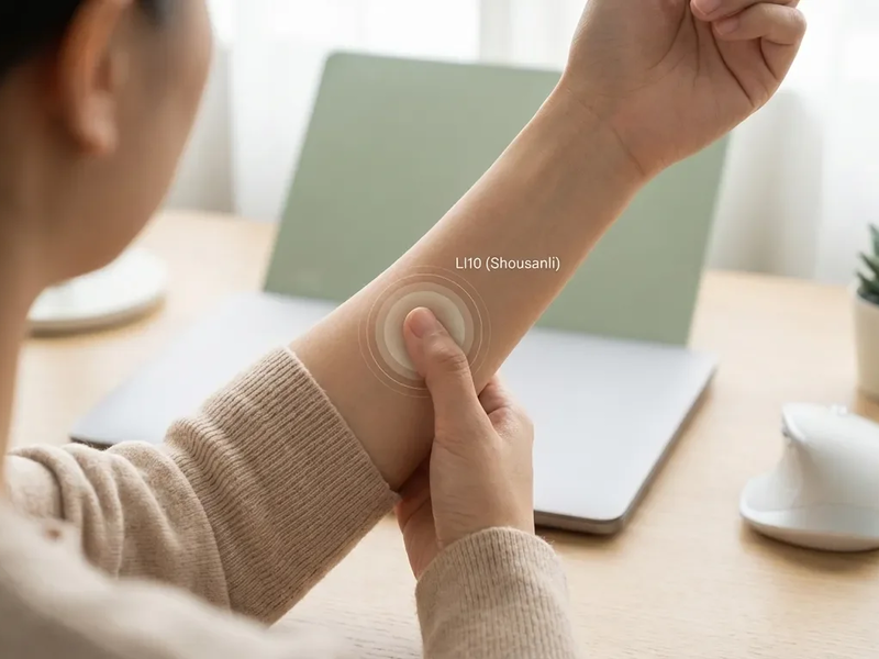 Akupressur-Punkt LI10: Neue Hoffnung bei Tennisarm - Foto: über boerse-global.de