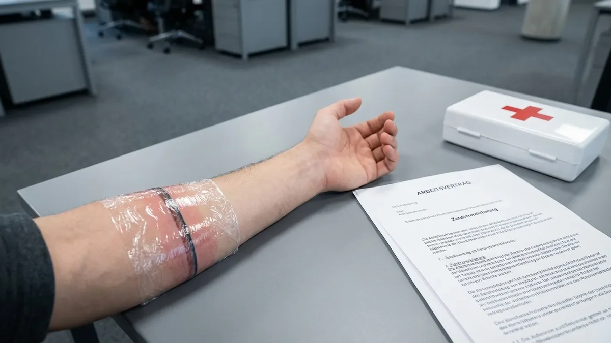 Tattoo-Komplikation: Kein Anspruch auf Lohnfortzahlung - Foto: über boerse-global.de