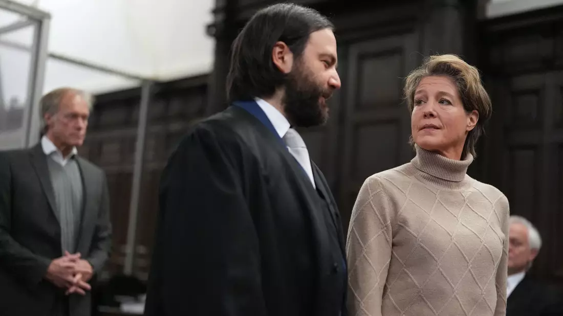 Christina Blocks Anwalt Ingo Bott fordert die Einstellung des Verfahrens. - Bild: Marcus Brandt/Pool dpa/dpa