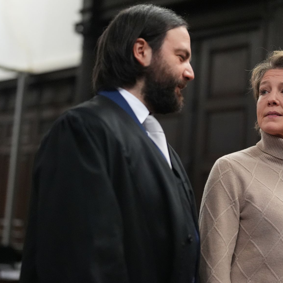 Christina Blocks Anwalt Ingo Bott fordert die Einstellung des Verfahrens. - Foto: Marcus Brandt/Pool dpa/dpa