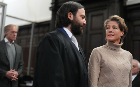 Christina Blocks Anwalt Ingo Bott fordert die Einstellung des Verfahrens. - Foto: Marcus Brandt/Pool dpa/dpa