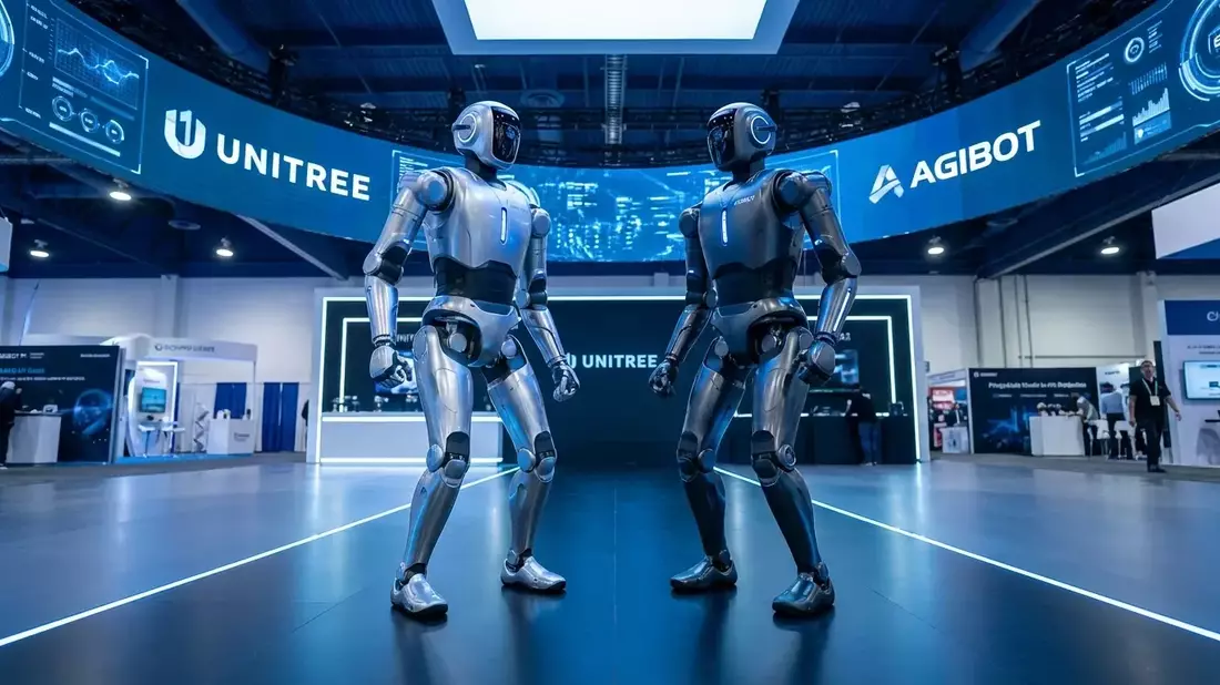 Unitree und AgiBot starten Offensive auf US-Roboter-Markt - Bild: über boerse-global.de