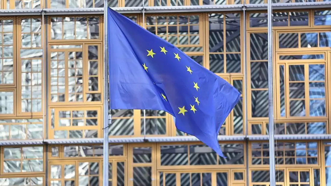 EU-Fahnen (Archiv) - Bild: via dts Nachrichtenagentur