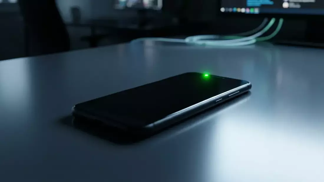 Grüner Punkt am Smartphone: Warnsignal oder falscher Alarm? - Bild: über boerse-global.de