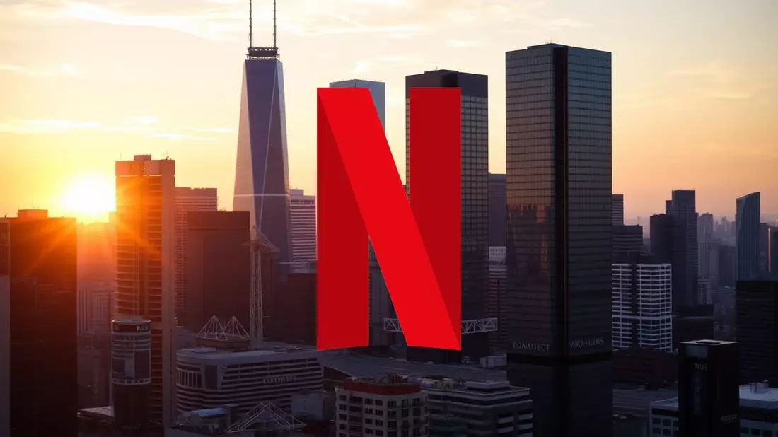 La acción de Netflix se ve sacudida por una puja multimillonaria - Bild: über boerse-global.de