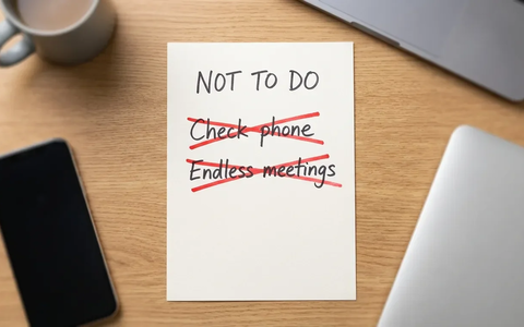 Not-To-Do-Liste: Der simple Trick für mehr Fokus - Foto: über boerse-global.de