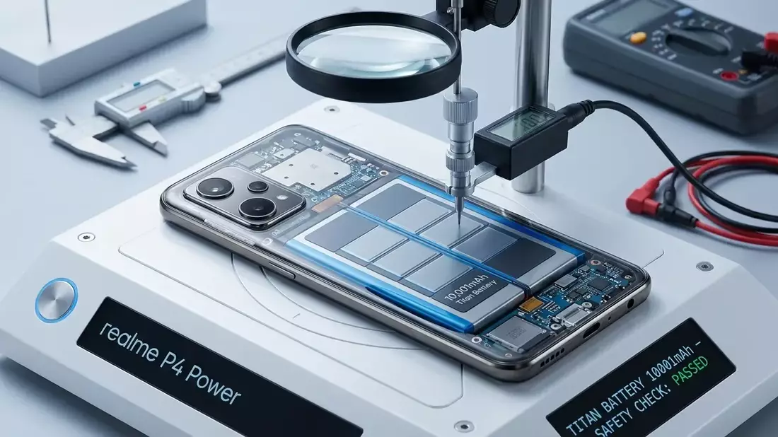 Realme P4 Power: Smartphone mit Rekord-Akku muss Härtetests bestehen - Bild: über boerse-global.de