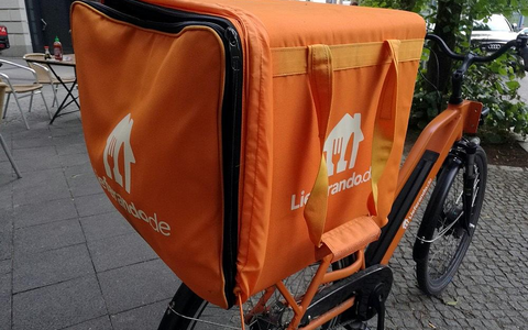 Lieferando-Fahrrad (Archiv) - Foto: via dts Nachrichtenagentur